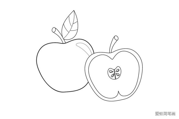 10张简单好画的水果简笔画图片