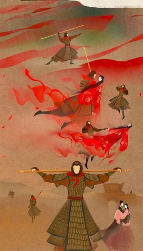 古风插画,动漫壁纸,头像,我的意中人是个盖世英雄