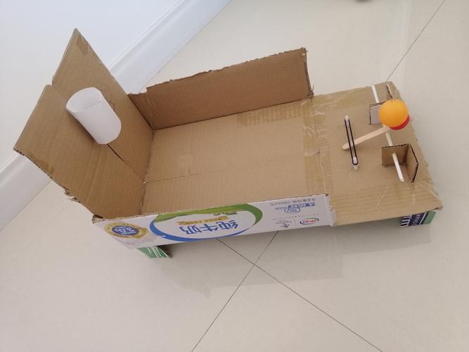 手工"投篮机"孙英哲制作