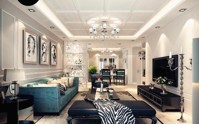 简欧风格的装修风格迎合了现在年轻人的喜爱,现在都市的忙碌生活,早