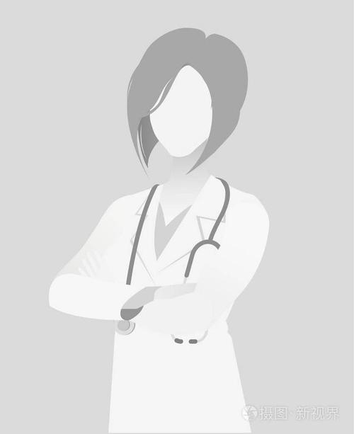 默认占位符医生半长肖像