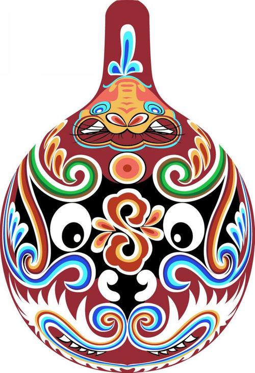 【马勺脸谱艺术欣赏】 —— 马勺脸谱是陕.