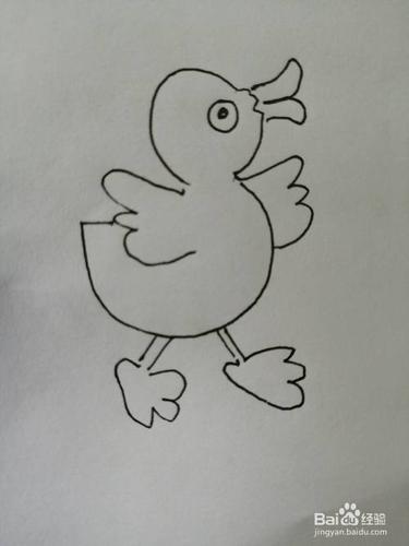 可爱的小鸭子怎么画