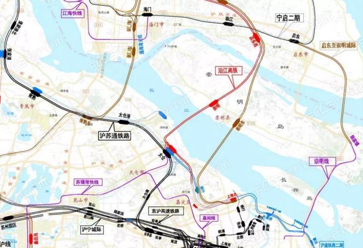 官方发文,上海地铁跨江连接启东?
