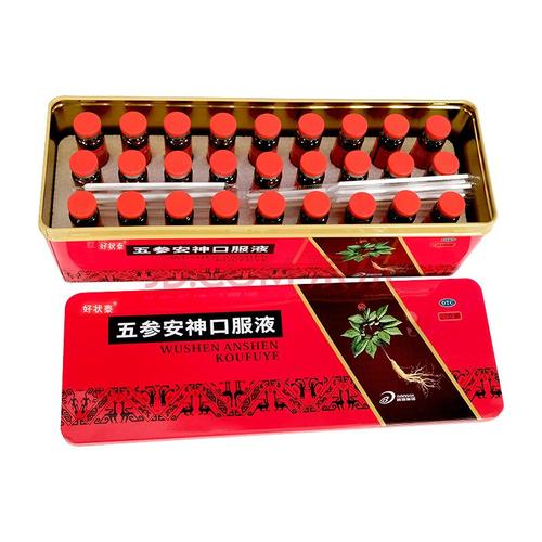 邦琪五参安神口服液10ml*27支益气安神可用于睡眠食欲