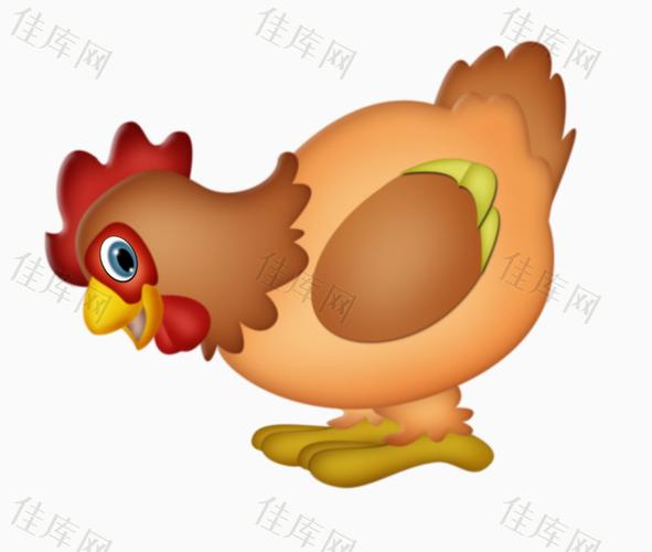 卡通母鸡