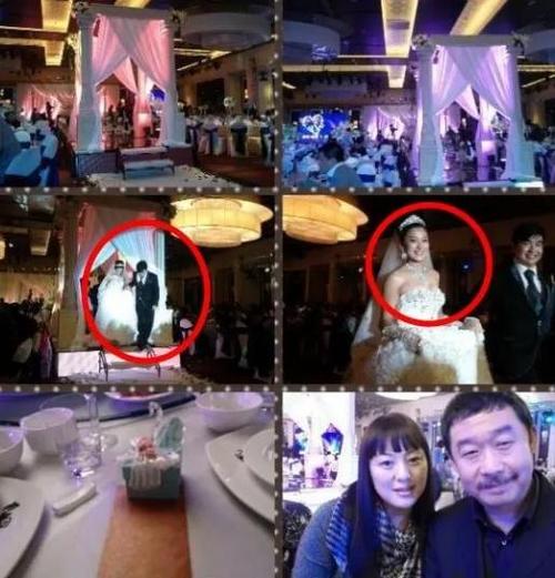 梁超与前妻结婚现场曝光,一线男星纷纷捧场,复古结婚照像公主