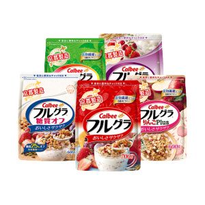 日本销量第一 卡乐比 calbee 富果乐水果麦片 700g*3袋 5口味任选 140
