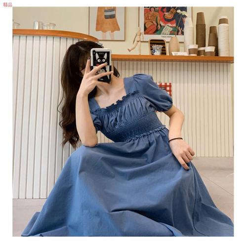 精品胖肚子仙女衣裙连衣裙众妹妹长裙瘦脚踝小超仙显