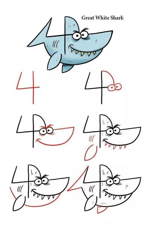 教你如何用数字09画出可爱的小动物简单易学