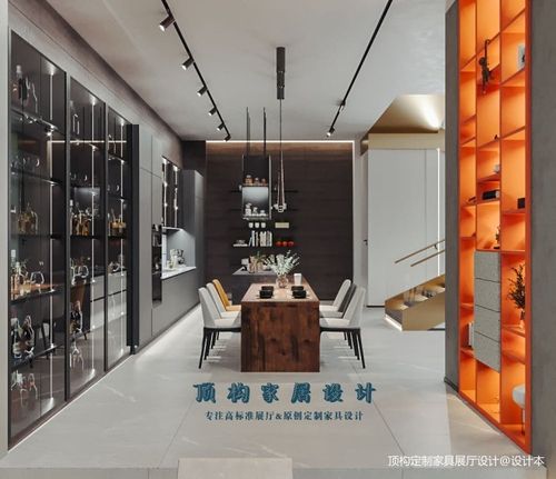 20万元商业展示200平米装修案例_效果图 - 现代家具