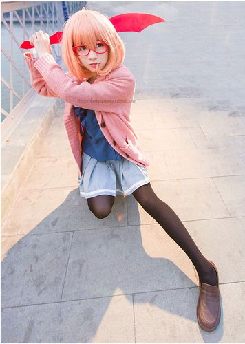 范特西小羊窝 境界的彼方 栗山未来cosplay 校服制服毛衣 现货