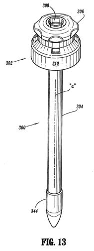 optical trocar with scope holding assembly