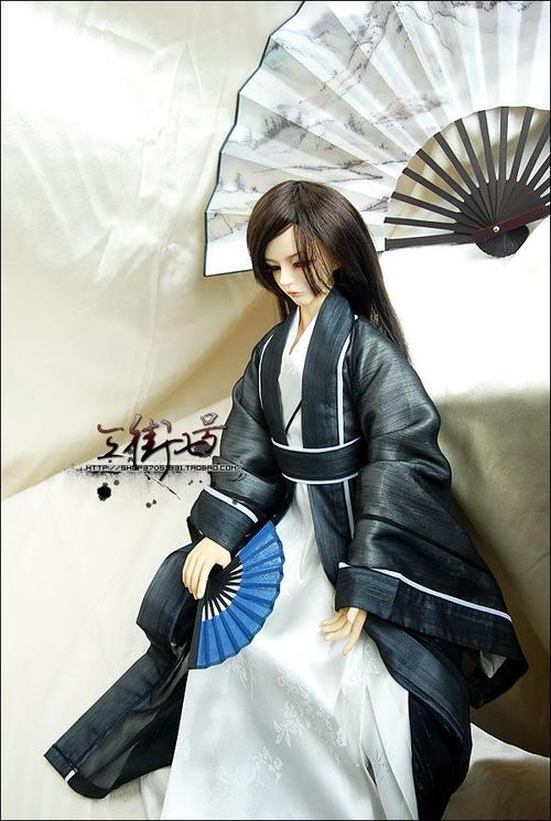 [bjd古装娃衣] 玄衣-改 [三街七号]