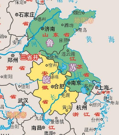 原创一口水井,是如何跨江苏,安徽,山东三省的?