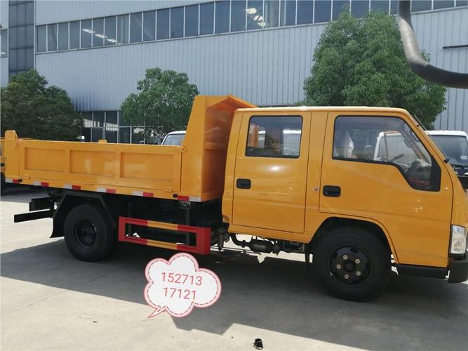 六安新款江铃自卸车 江铃顺达双排座小型自卸式垃圾车