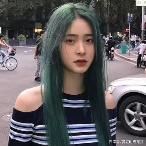闷青色 想要追求个性发色,蓝绿色系必须了解一下!
