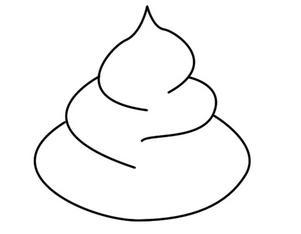 大便的简笔画法