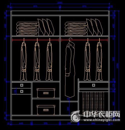 年轻夫妇的衣柜设计图