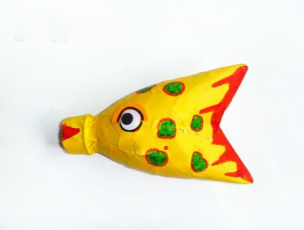 用塑料瓶子做手工鱼