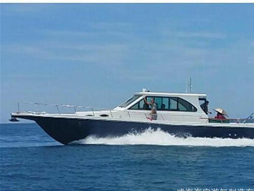 供应青海13米钓鱼船私人钓鱼船玻璃钢钓鱼船帆船图片