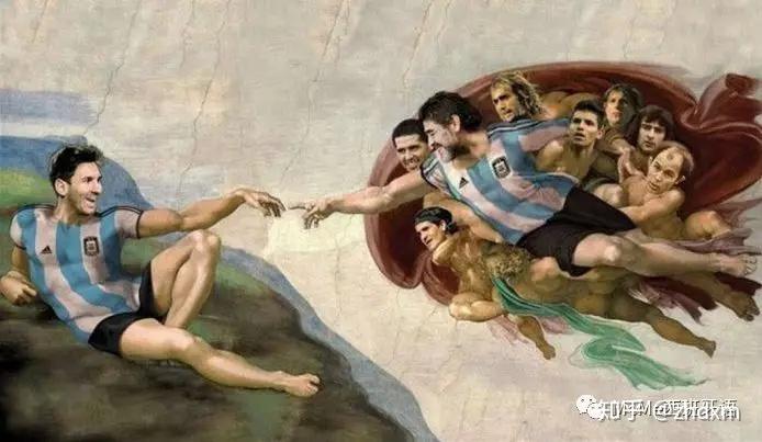 上帝之手触碰梅西指尖