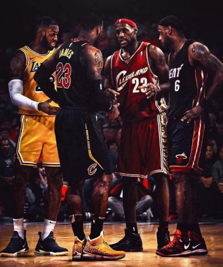 骑士热火湖人!詹姆斯有望退役4件球衣