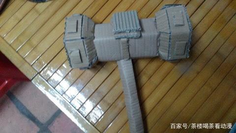 斗罗大陆:粉丝自制昊天锤,短小精悍不说,纹路还特清晰!