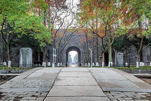 南京午朝门遗址,午朝门公园历史建筑