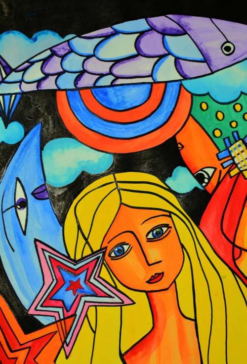 画画是一件自由的事,随心所欲想画就画.任性,是我自学绘画的秘密