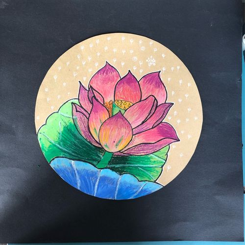 复古牛皮纸画—植物篇