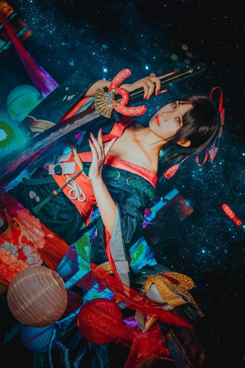 阴阳师樱雨刀舞妖刀姬cosplay