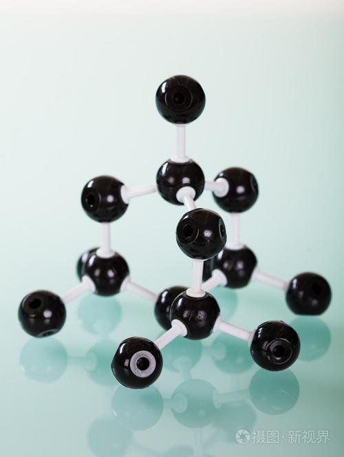 石墨分子的结构模型