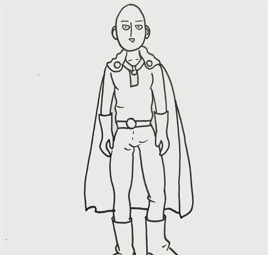 一拳超人怎么画