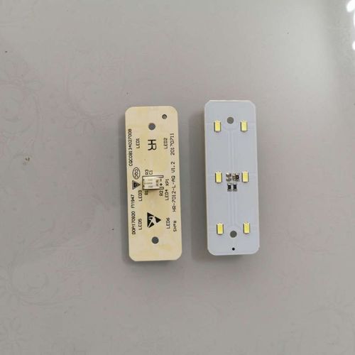 双开门冰箱更换LED灯,西门子冰箱换灯泡图解 全新美的双开门对开门冰箱顶灯电路板/led灯长方形灯