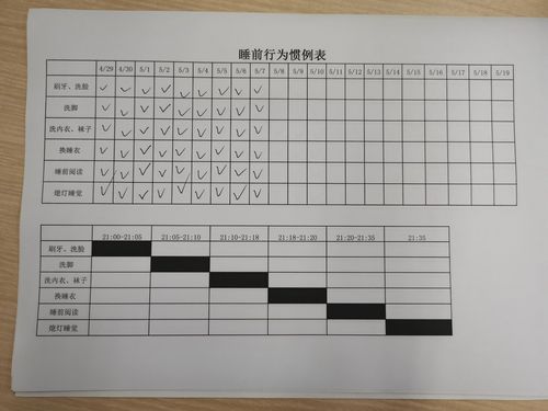 家庭会议与行为惯例表结合之《睡前习惯篇》——天鹅小学二三班夏紫叶