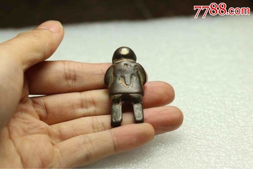 真品童子娃娃老铜器铜佛像包老包真