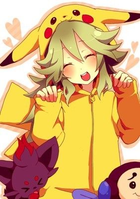 皮卡丘拟人的q版图片