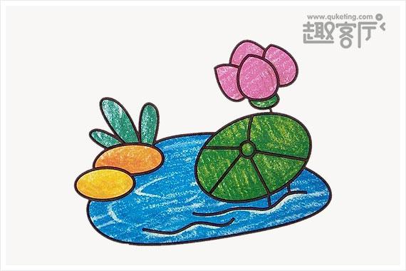 大自然风景简笔画图片