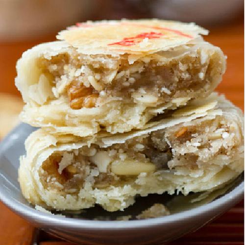 百果酥皮月饼