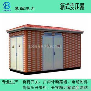 马鞍山供应10kv户外箱式变压器 紫辉ybm-1250kva欧式箱变