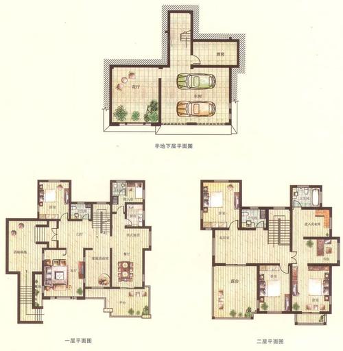 农村150平方两层别墅户型图大全