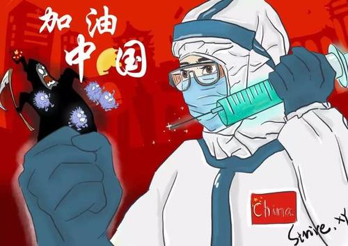 漫画战"疫"!00年女生15个小时创作致敬逆行者!