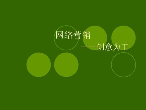 网络市场营销-创意广告ppt
