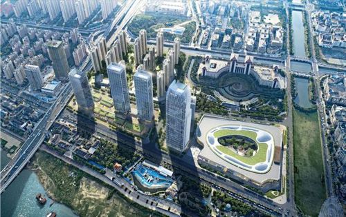 249米南昌华润中心万象城完成大体积混凝土浇筑