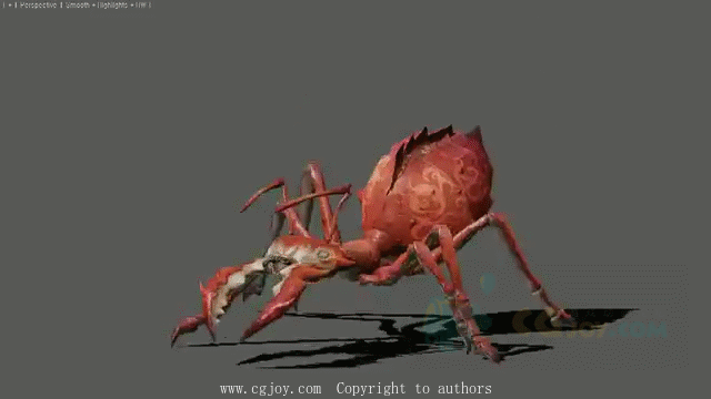 僵尸鬼怪类,蜘蛛,妹子,雕像等动作参考gif-游戏动画交流 - powered by