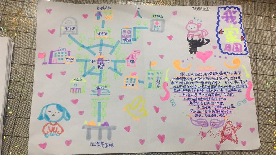 三九班数学优秀手抄报展示