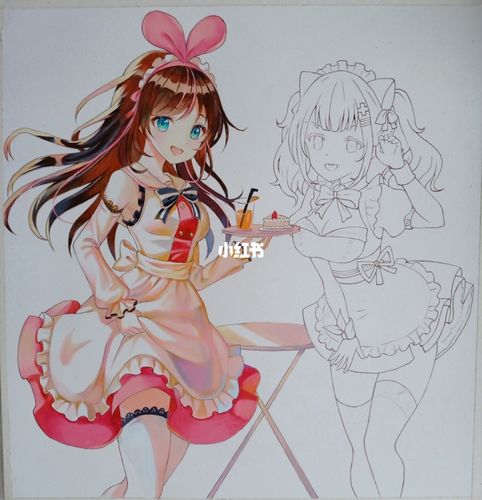 彩铅临摹绊爱_彩铅_临摹_手绘_吸尘器_上色_彩铅手绘