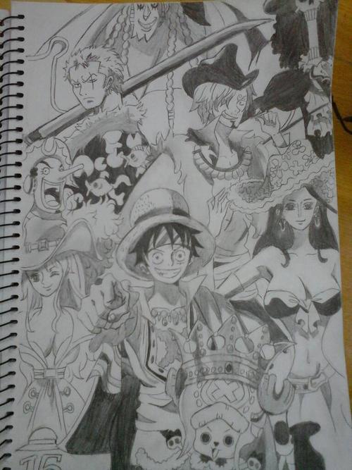 本人超喜欢海贼王,求画画大师画几张,拍成照片发给我.