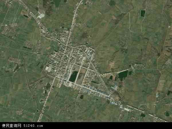 中国湖北省襄阳市枣阳市七方镇地图(卫星地图)